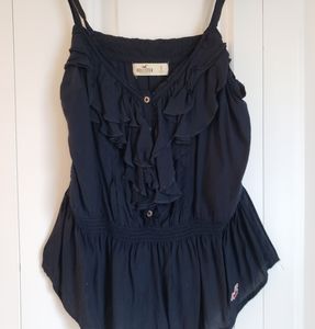 Hollister ruffle top